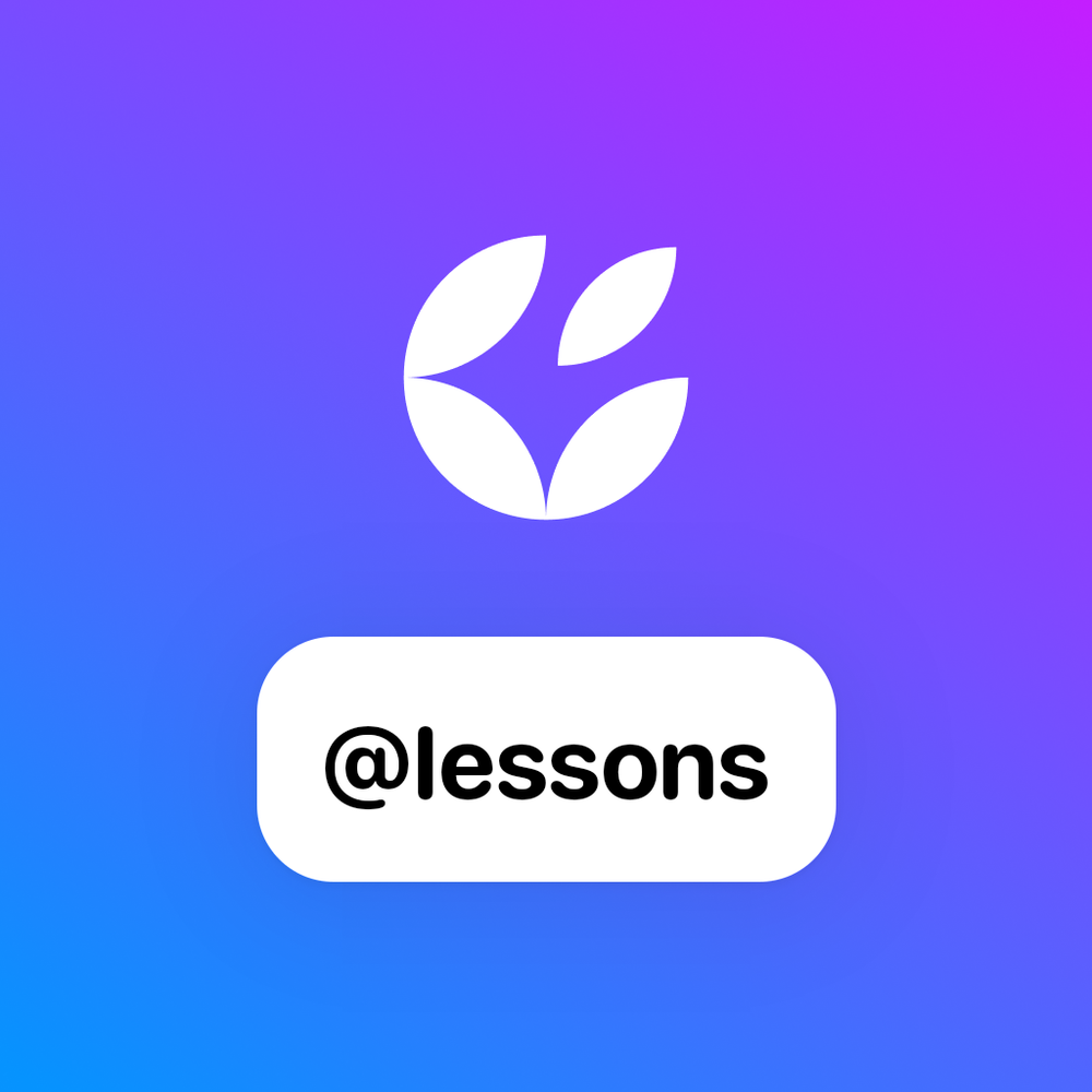 @lessons