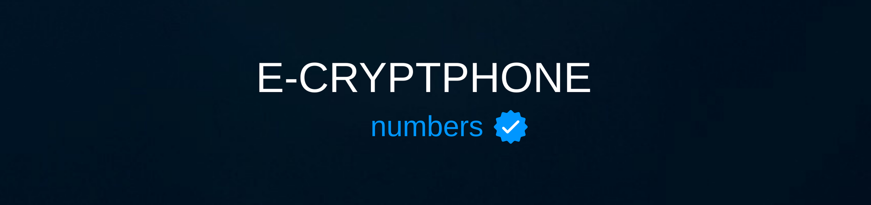 E-Cryptphone Numbers